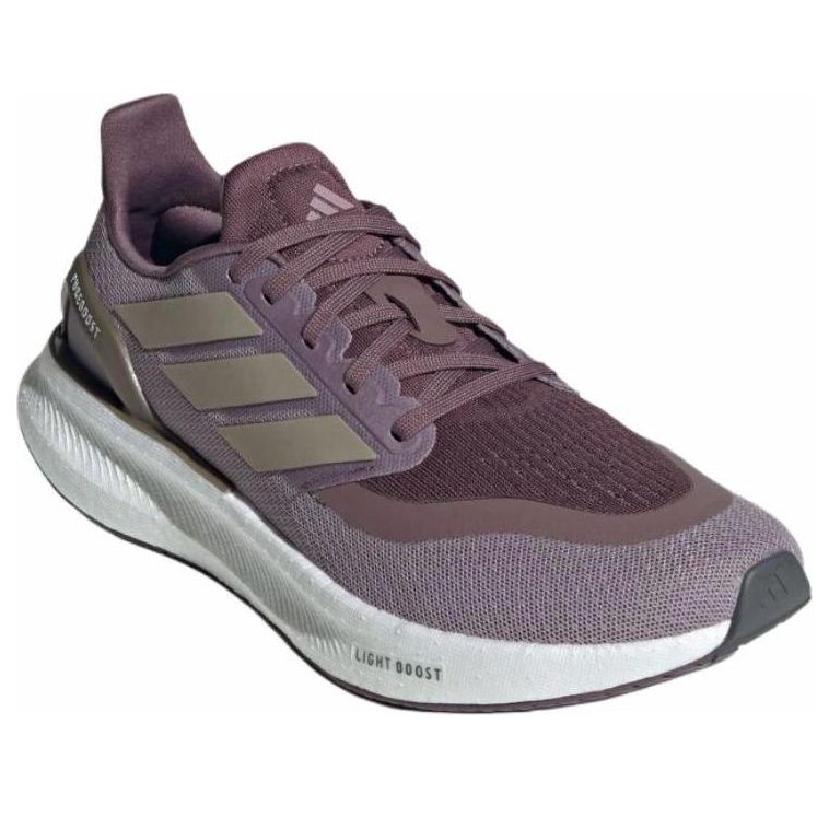 Кроссовки (WMNS) adidas Pureboost 5 'Preloved Fig Cyber Metallic Shadow Fig', розовый — фото 3
