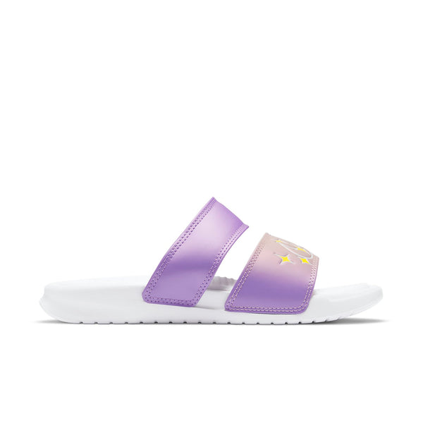 Тапочки benassi duo ultra slide 'purple star' Nike, розовый — фото 2