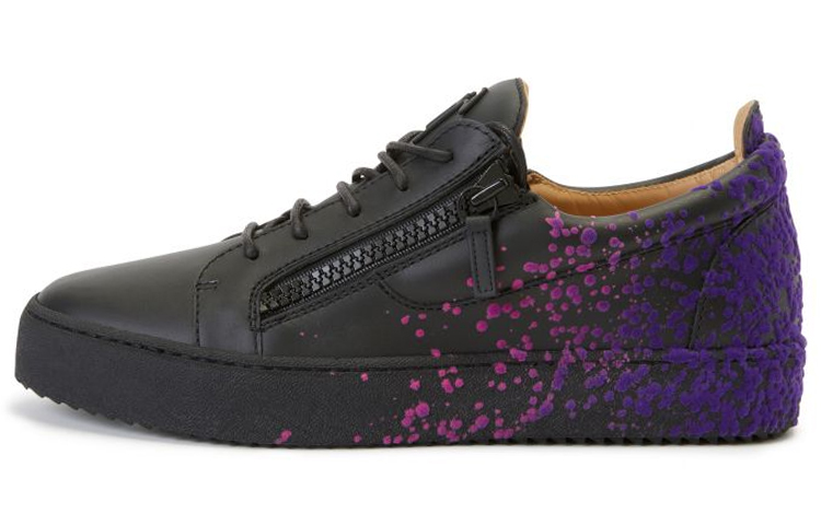 

Низкие кеды с живописным принтом Giuseppe Zanotti, Original Shoe Box Included