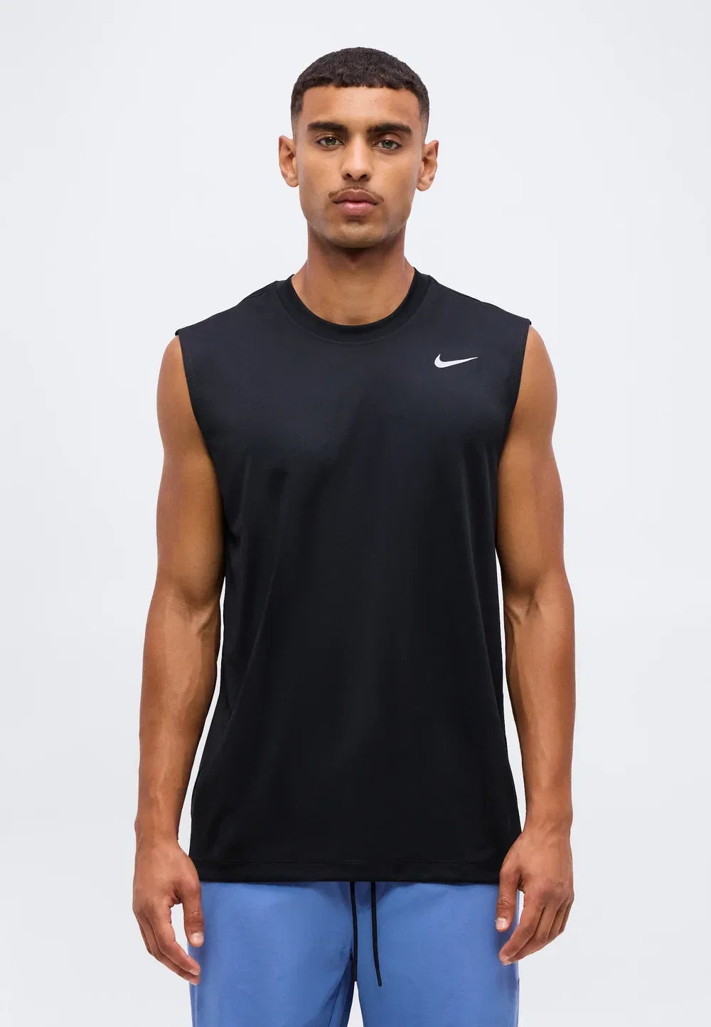 Tee flex - top Nike Performance, Black/Matte Silver-Coloured
