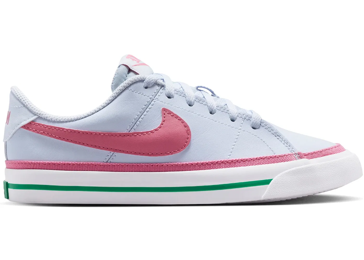 Детские кроссовки Lifestyle Nike Court Legacy, Football Grey White Malachite Peony
