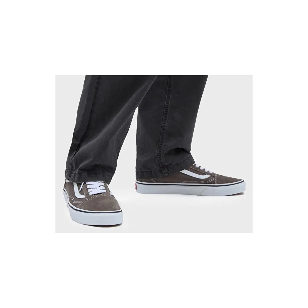 Детские кроссовки унисекс с принтом Old Skool Unisex Vans, Gri — фото 2