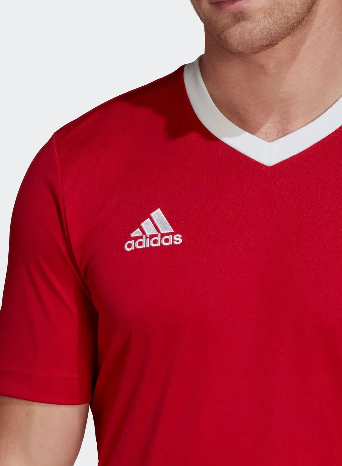 Футбольная футболка классическая Ent22 Adidas, бежевый — фото 4