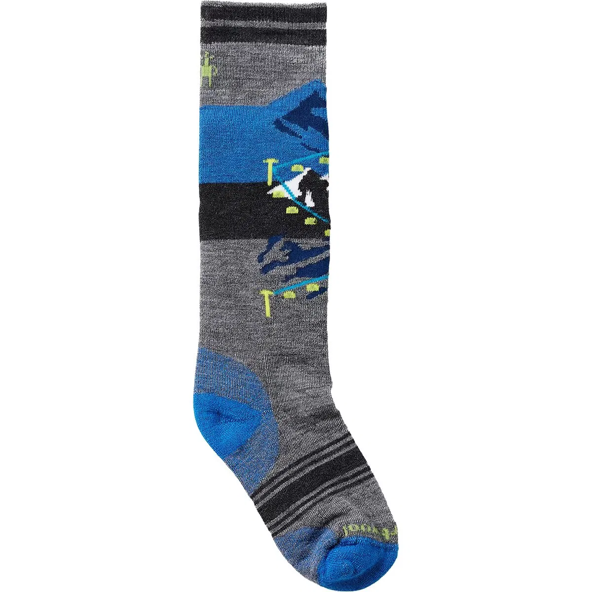 Детские носки для мальчиков с полной набивкой Wintersport Full Cushion Gondola OTC Sock Smartwool, Medium Gray