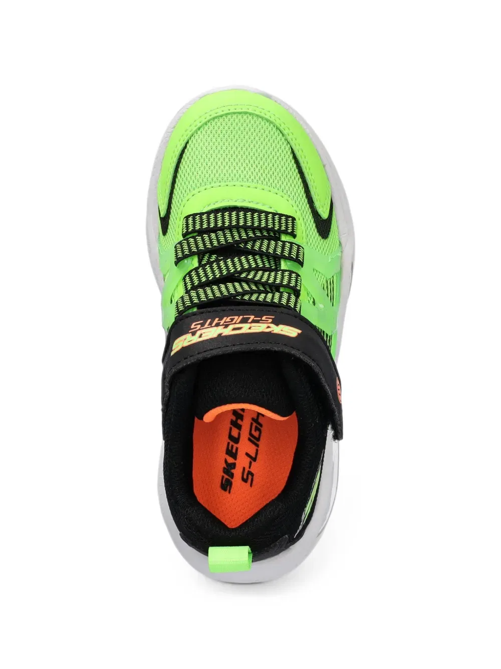 Кроссовки для девочки Prismatrons Skechers, цвет Lime Green — фото 4