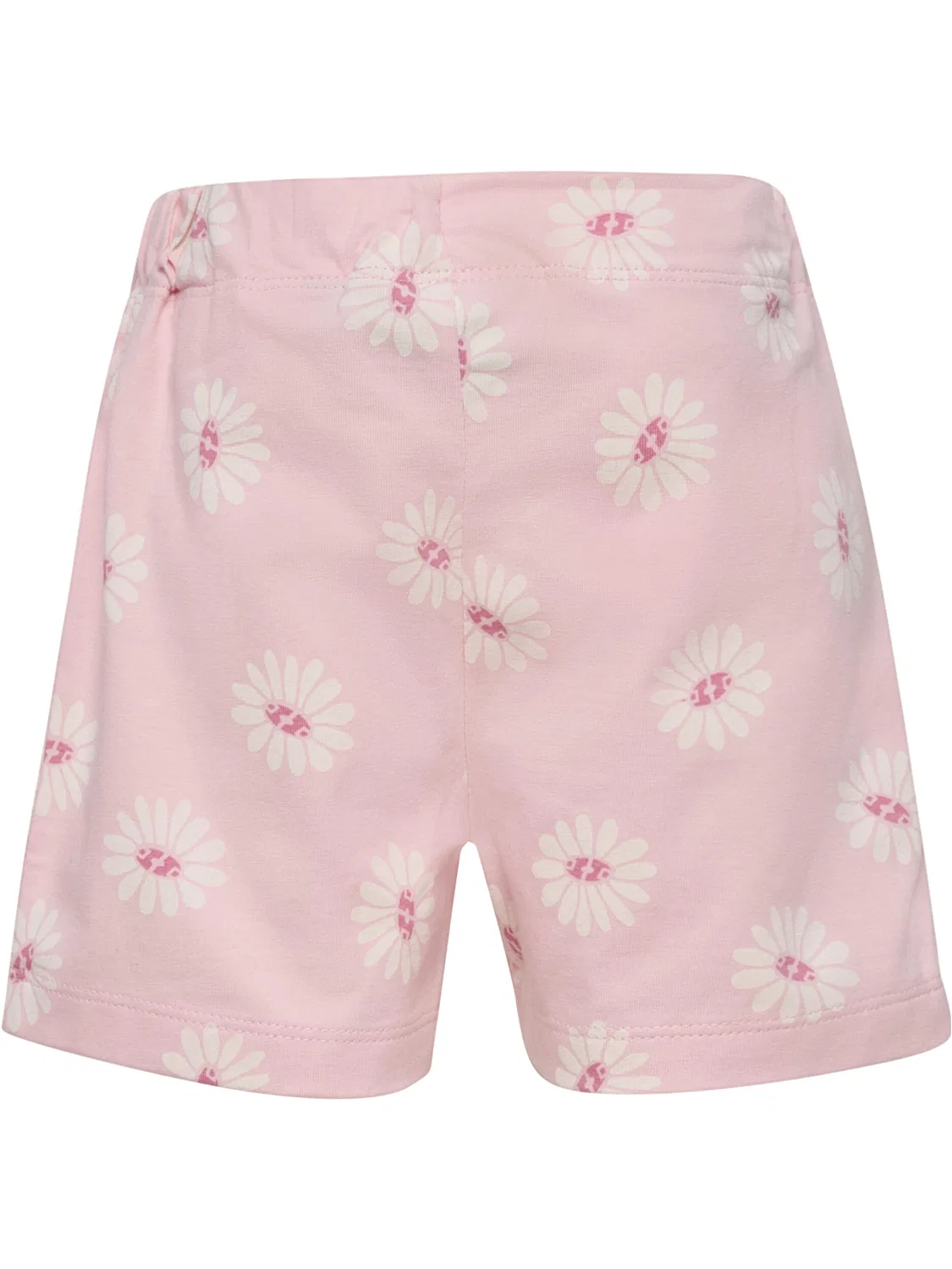 Детские шорты с принтом Hmlmini Loose Flower Hummel, Rosa — фото 2
