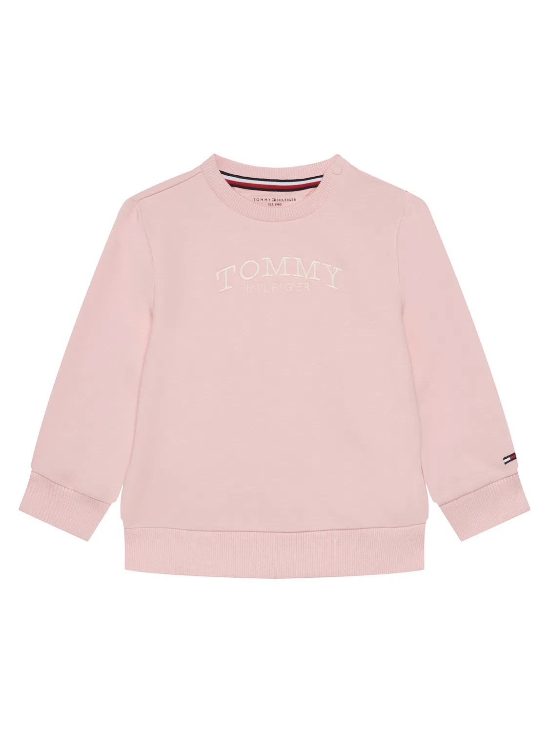 Спортивный костюм с широкими штанинами для девочки Monotype Tommy Hilfiger, розовый — фото 2