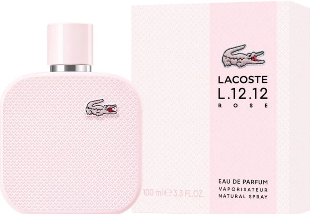 Женская туалетная вода L.12.12 Rose For Her Lacoste, 100 мл — фото 3