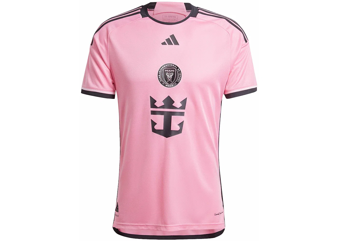 Мужская футболка с длинным рукавом Adidas Inter Miami CF 24/25 Messi Home Authentic Jersey, Easy Pink