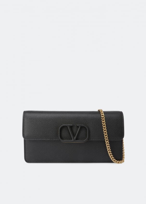 

Кошелек VALENTINO GARAVANI VSling chain wallet, черный