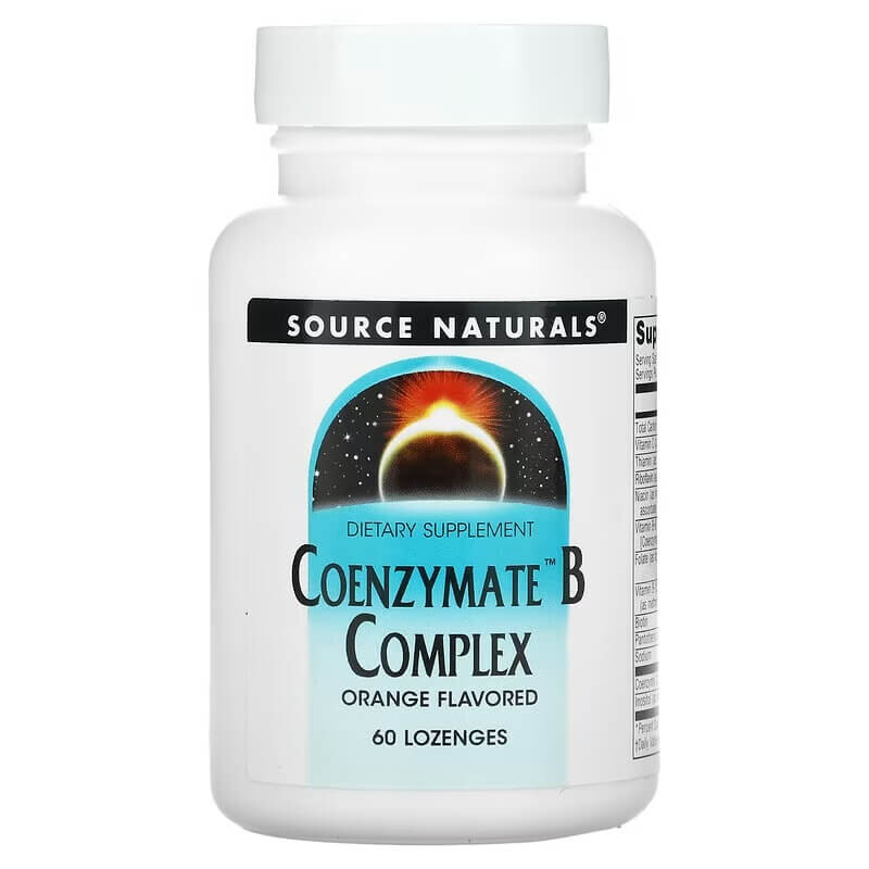 

Комплекс витамина В Source Naturals, 60 таблеток