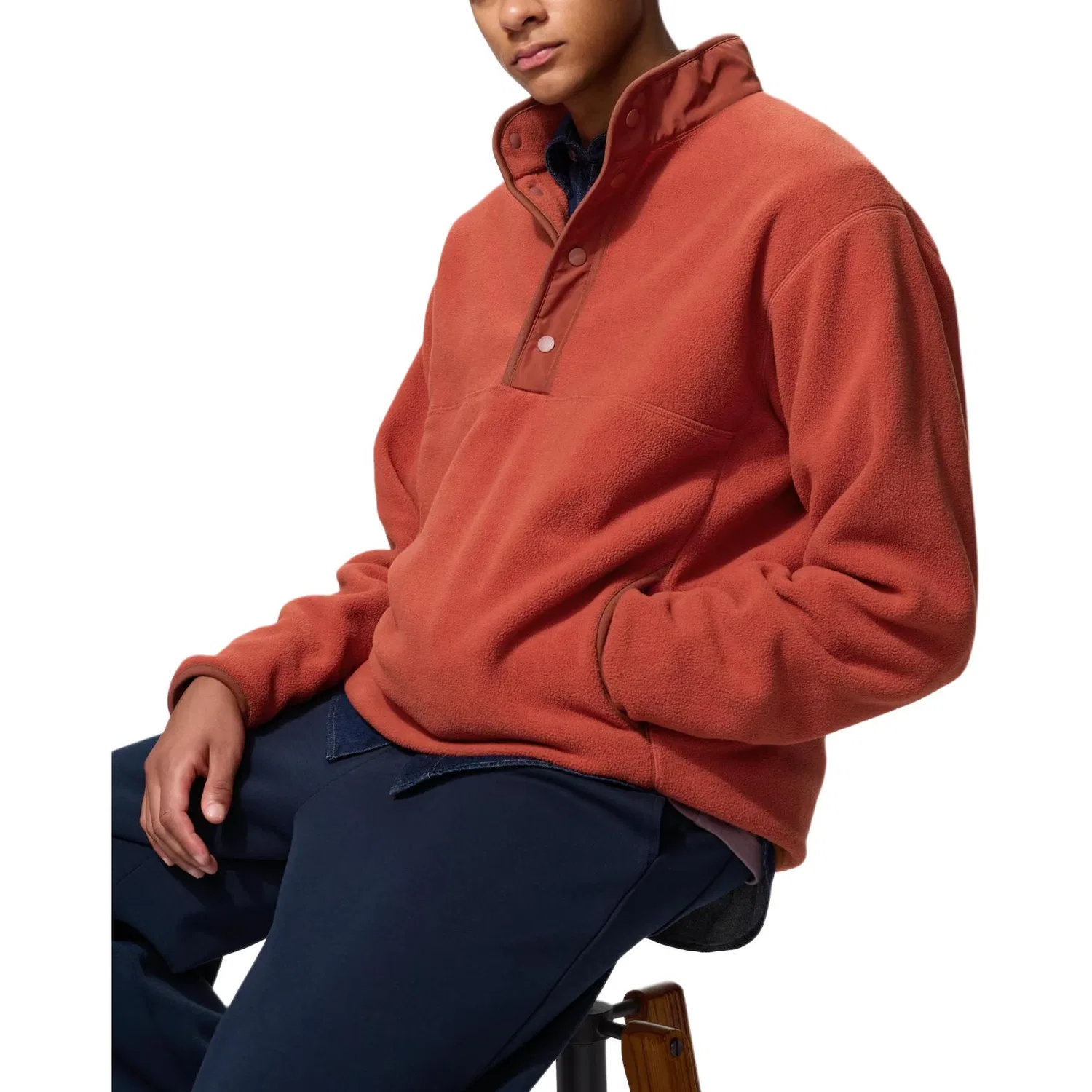 Флисовая кофта Unisex UNIQLO, Orange
