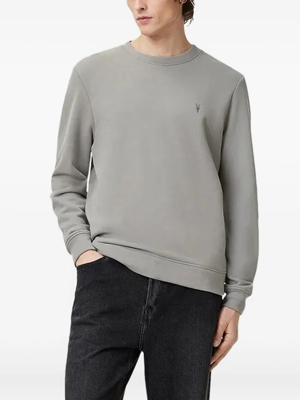 

Толстовка с логотипом AllSaints, серый