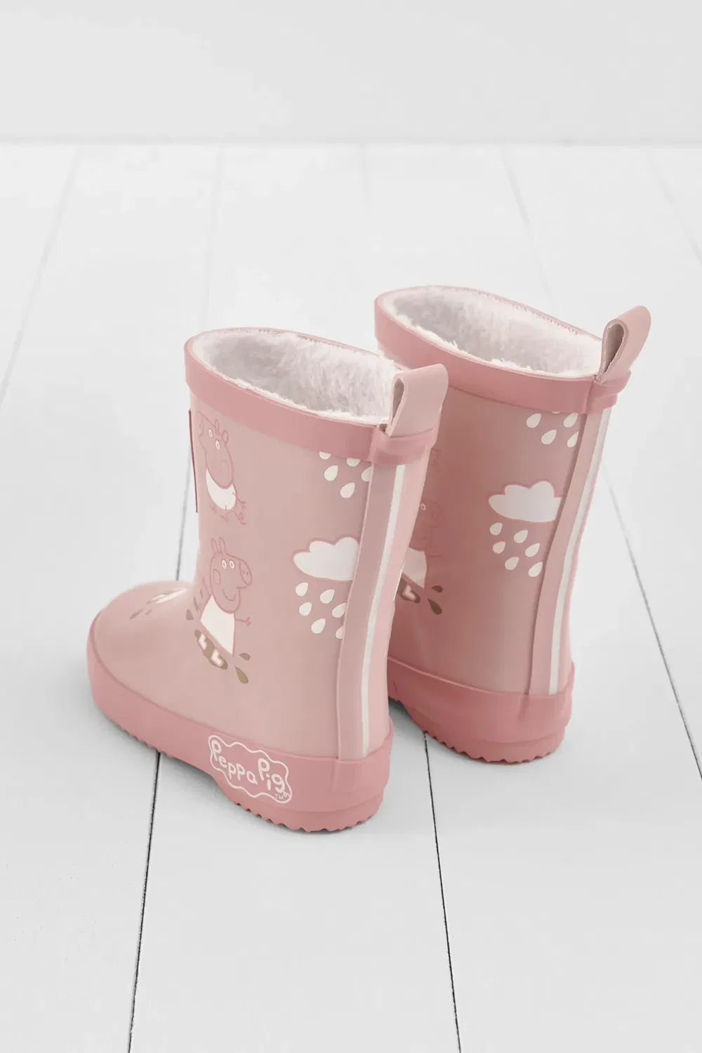 Детские сапоги-веллингтоны с меняющимся цветом Peppa Pig Grass & Air, Pink — фото 4