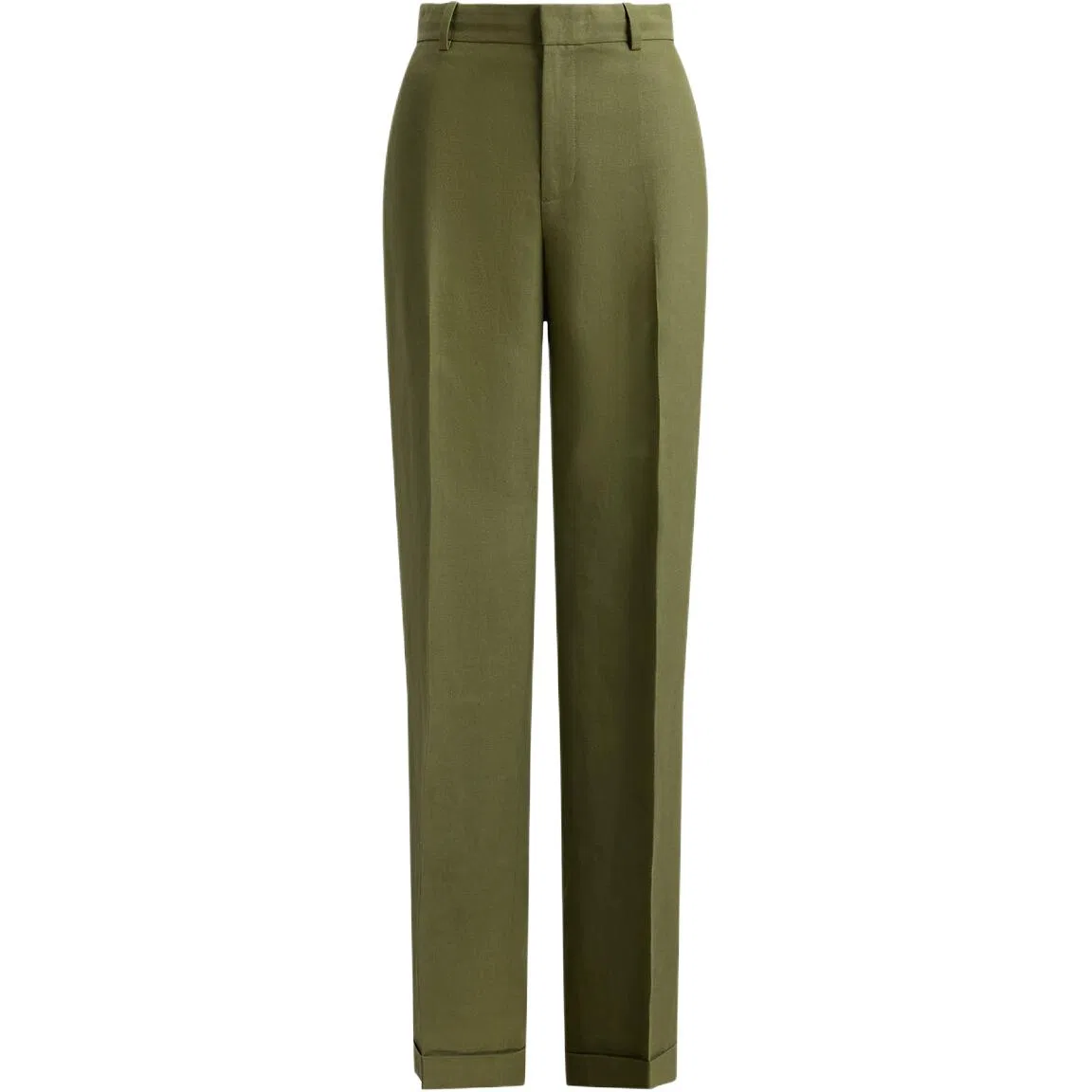 Женские повседневные брюки прямого кроя Sage Green Polo Ralph Lauren