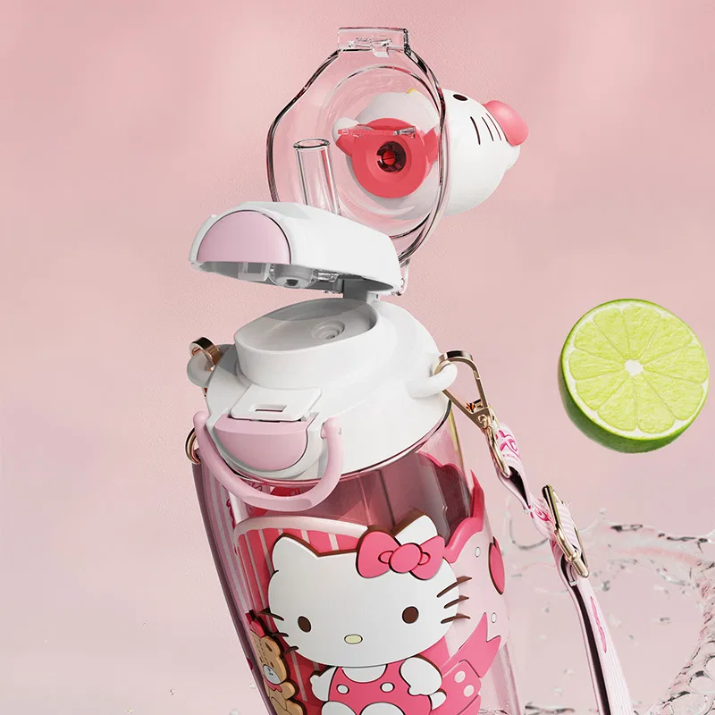Детская кружка с трубочкой Sanrio Star Dream 3228, Hello Kitty, 650 мл, Sanrio, Multicolor — фото 2