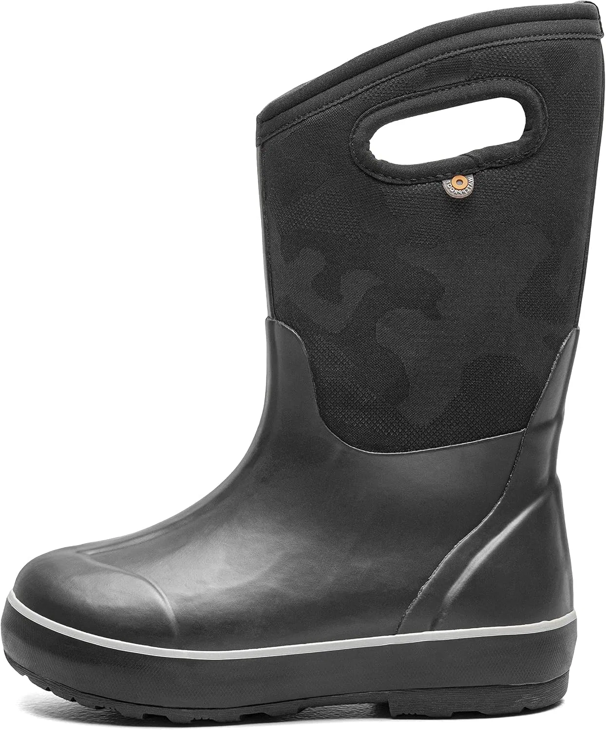 Детские сапоги для девочек с камуфляжным принтом Classic Tonal Camo BOGS, Black
