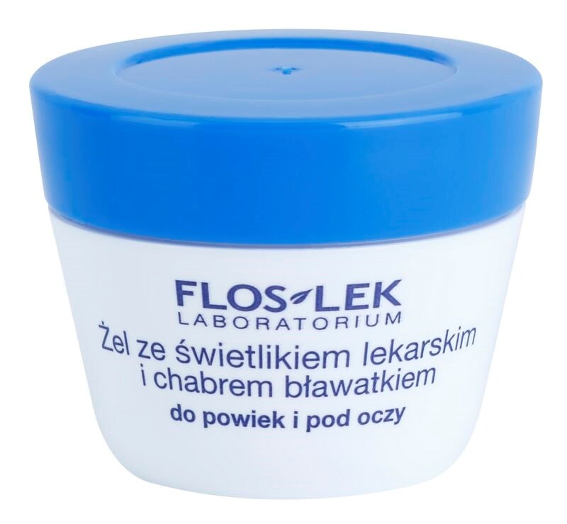 

Гель для области вокруг глаз с очанкой и васильком FlosLek Laboratorium Eye Care