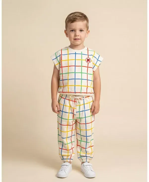 Детские брюки для девочек хлопковые Lucas Pants Petite Hailey, мультиколор — фото 2
