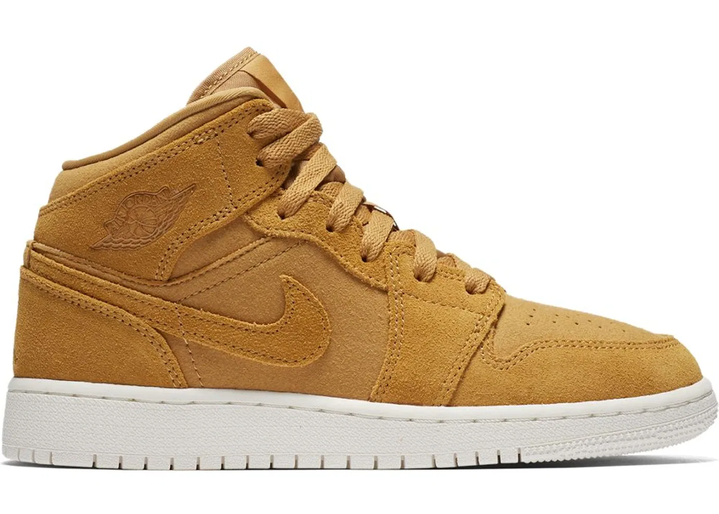 Детские кроссовки Lifestyle Jordan 1 Mid Golden Harvest Sail, Golden Harvest/Sail