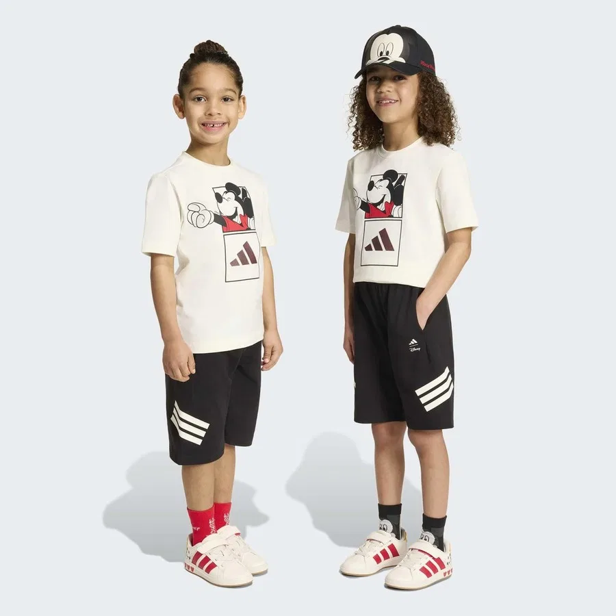 Комплект детских спортивных костюмов с принтом Disney Mickey Mouse adidas, Разноцветный