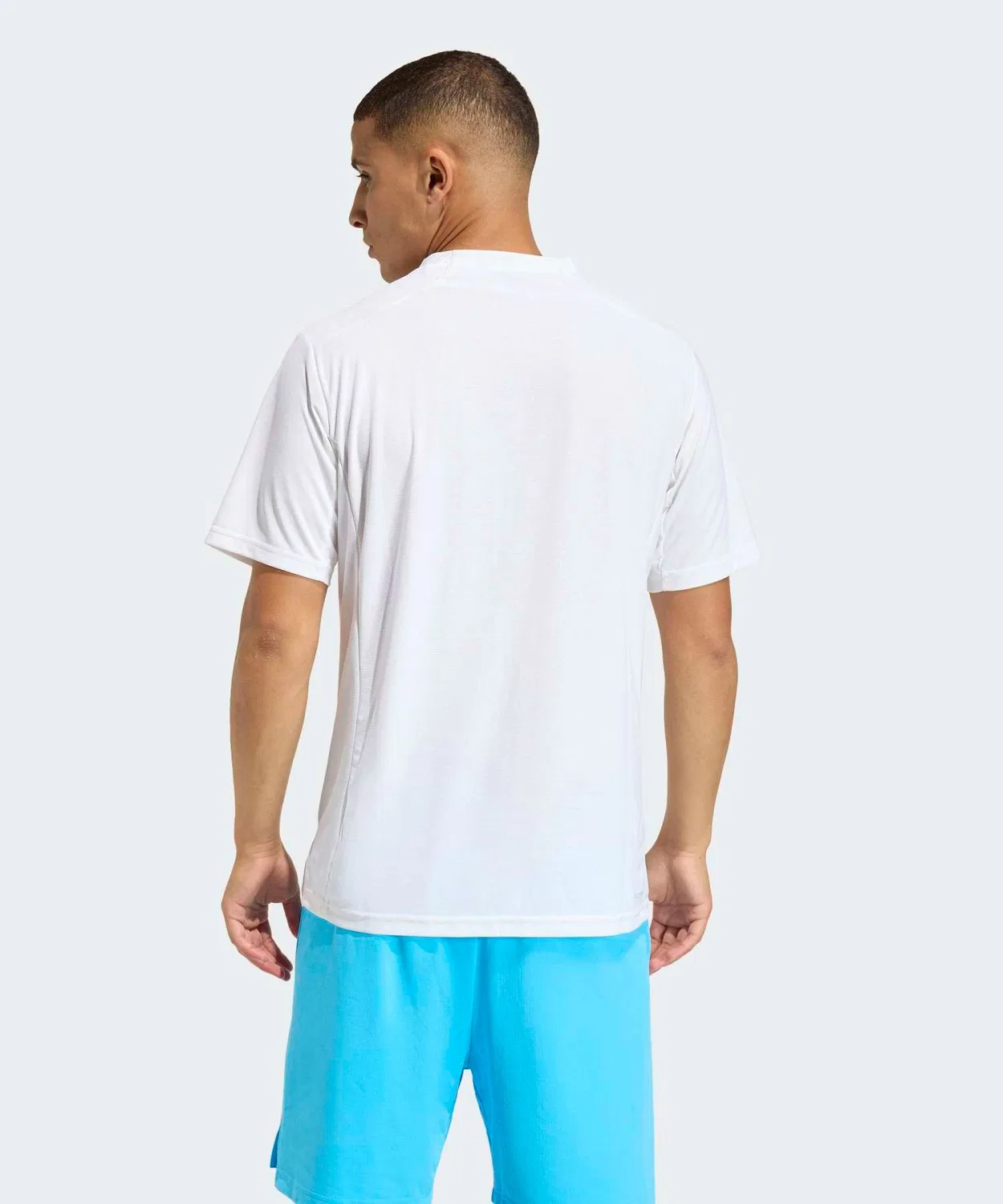 Мужская футболка с коротким рукавом Climacool 3D T-shirt Adidas, White — фото 2
