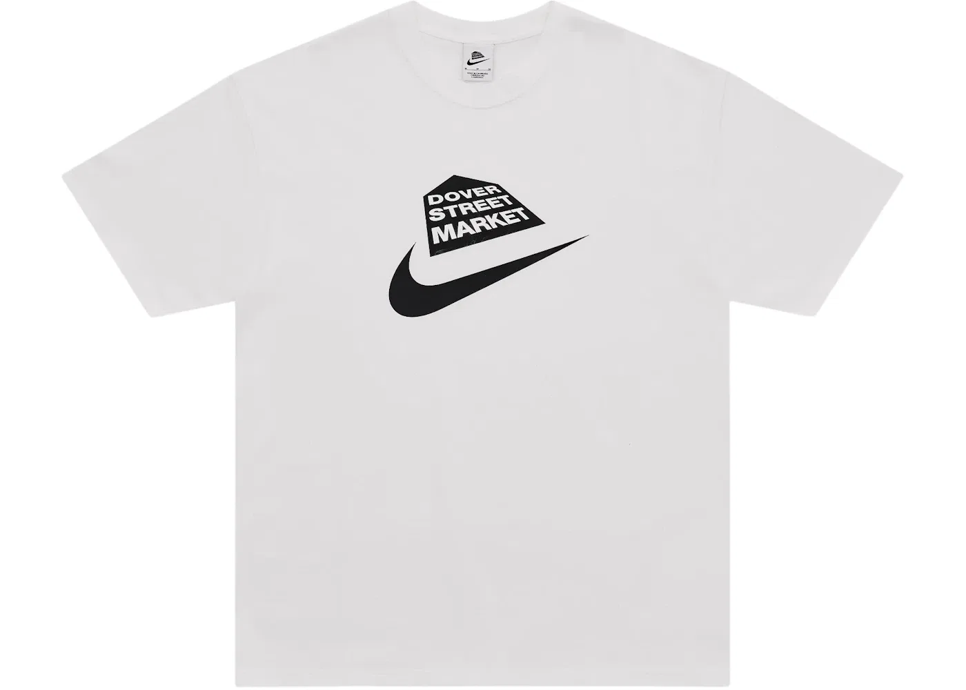 Мужская футболка с принтом Nike x DSM Dover Street Market T-shirt, White