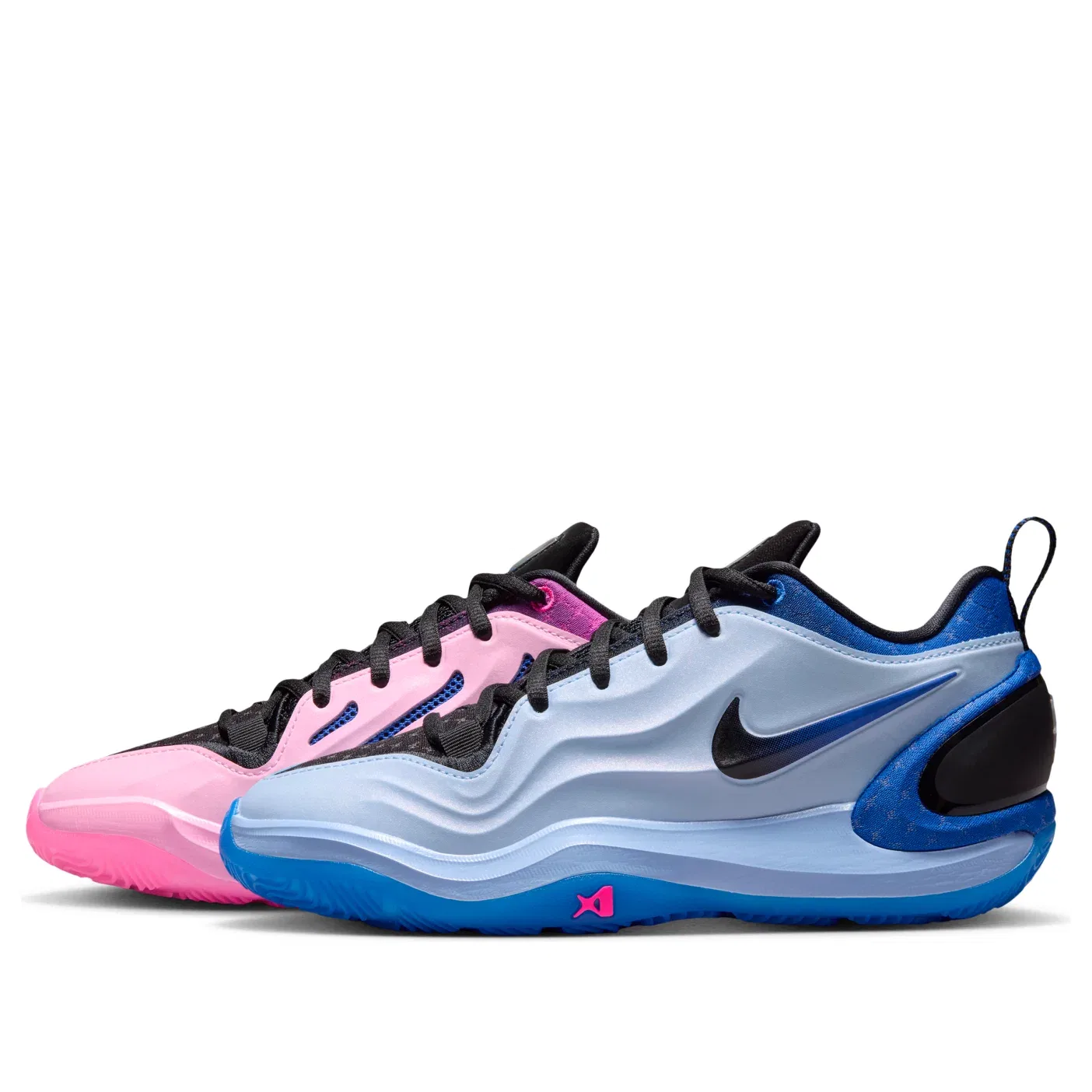 Детские кроссовки для баскетбола с шнуровкой Nike A'Two, мультиколор