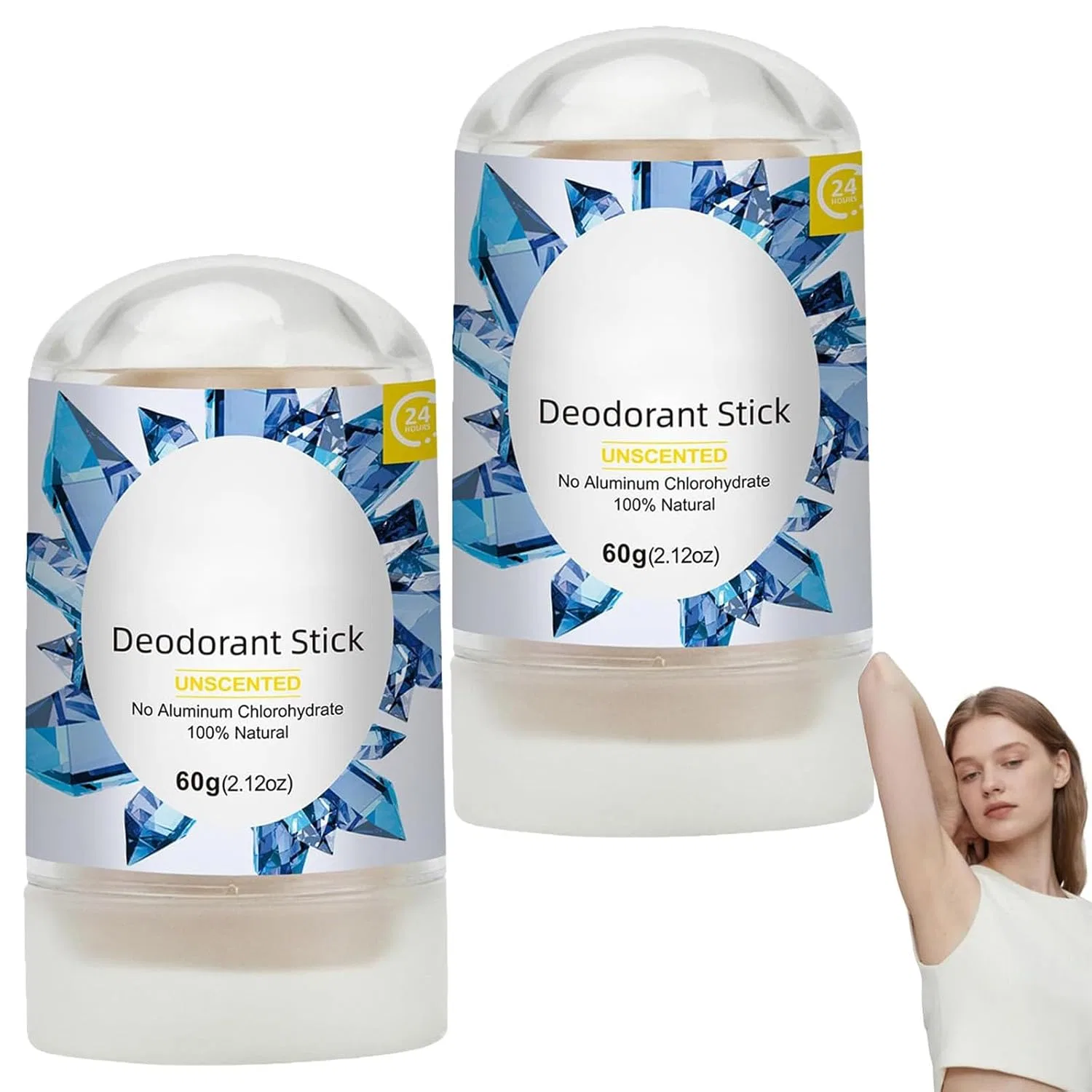 Антиперспирант-стик Generisch, 2 шт, 60 г