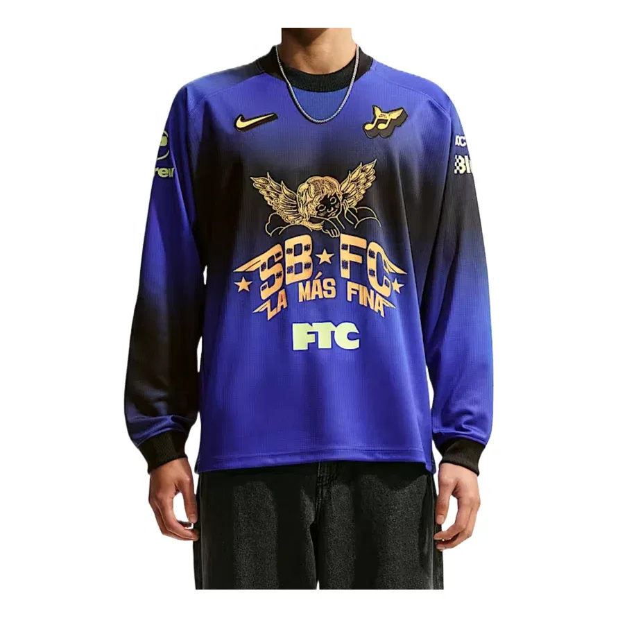 Мужская футболка с коротким рукавом Nike SB Skate T-Shirt Dark Concord, фиолетовый