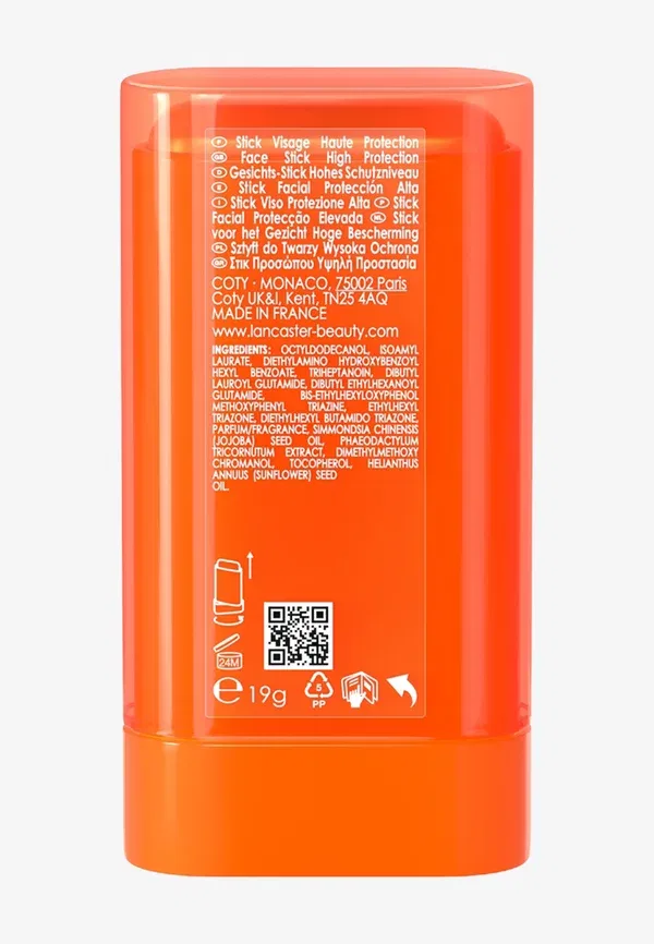 Солнцезащитный стик для лица Lan Sun Beauty SPF50 - защита от солнца 19 г Lancaster Beauty — фото 3
