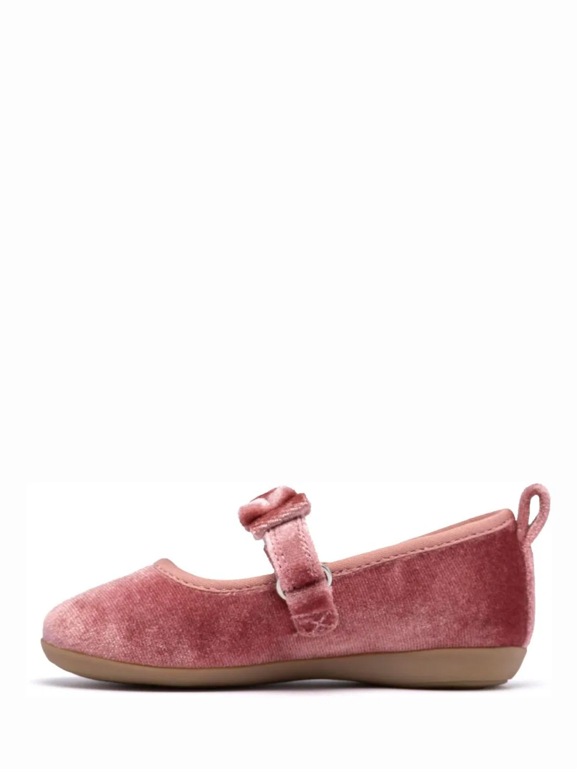 Туфли балетки Clarks Charm Bow T., розовые, для девочек — фото 2