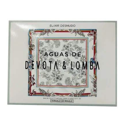 Женская туалетная вода с шарфом 100 мл Devota Lomba Elixir Desnudo