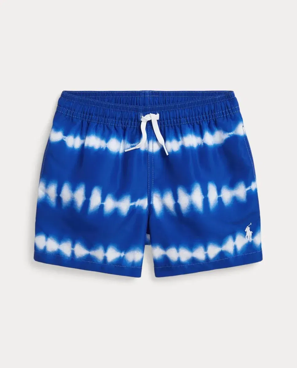 Детские плавки-бермуды для мальчиков с принтом Polo Ralph Lauren, Azul Oscuro
