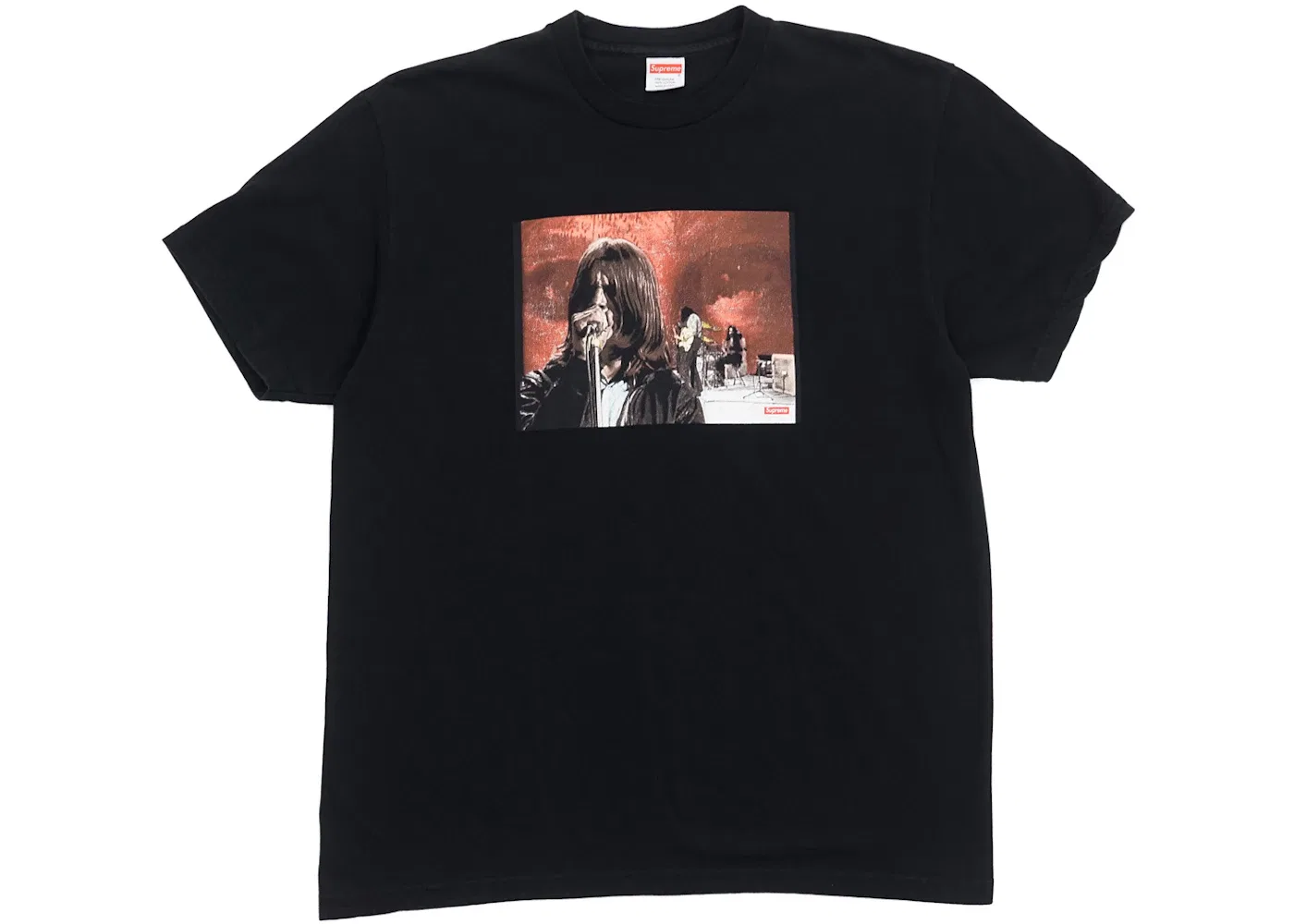 Мужская футболка с принтом Supreme Black Sabbath Paranoid Tee, Black