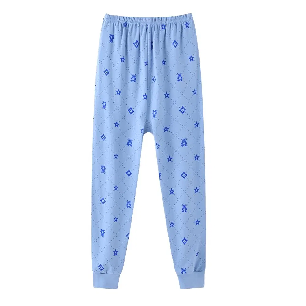Детские термоштаны Cotton Gene, Light Blue Bear