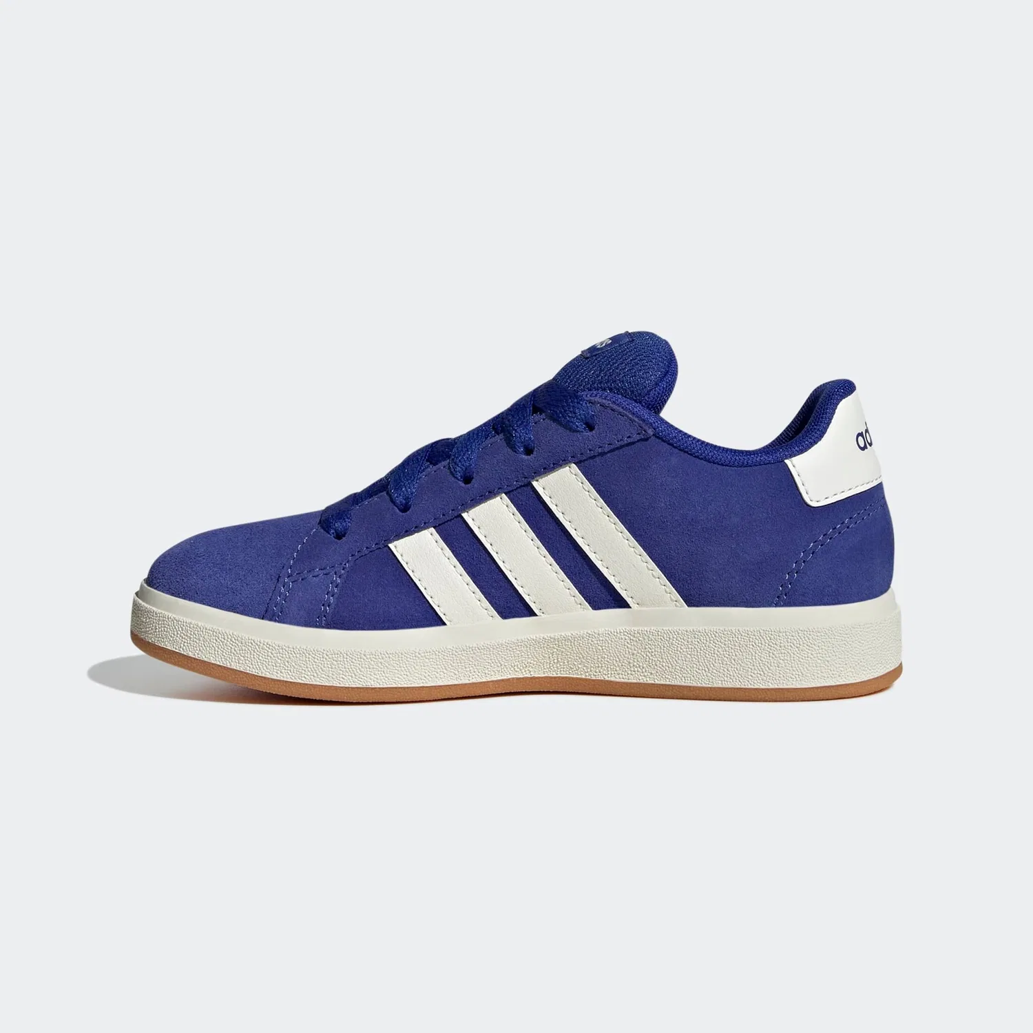 Детские кроссовки в стиле скейт-культуры Adidas Sportswear, Semi Lucid Blue/Off White — фото 3