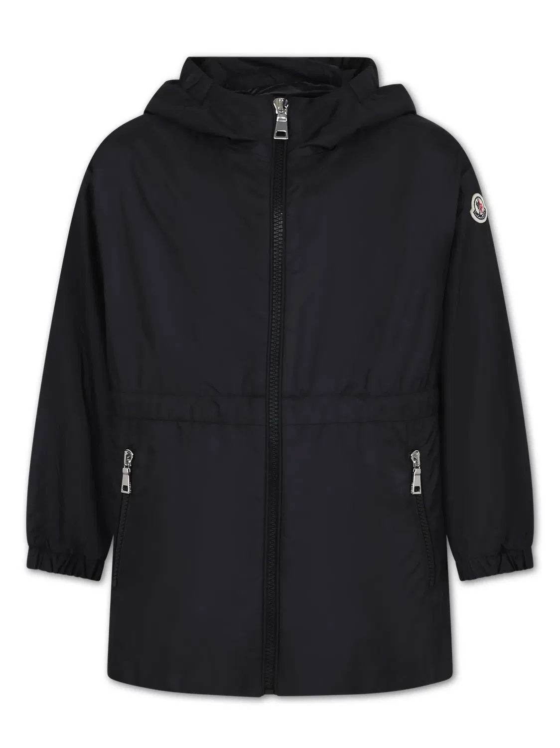 Пуховик с капюшоном Moncler, черный