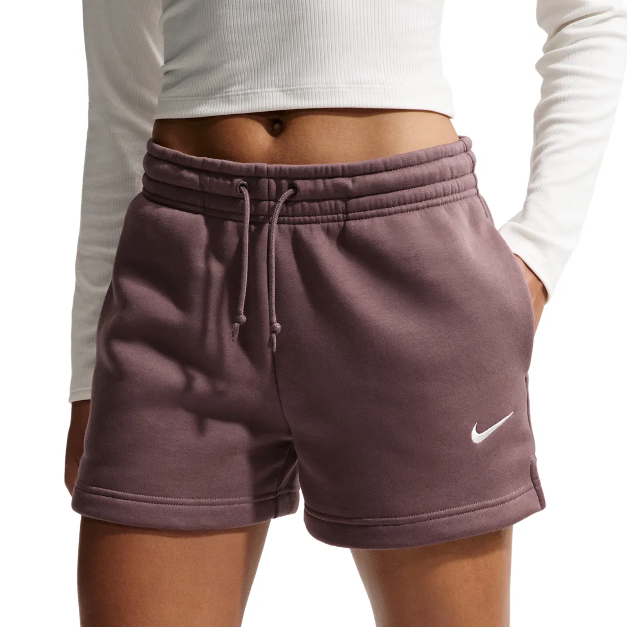 Женская толстовка PHNX Fleece Oversize Nike, цвет Tattoo/Sail