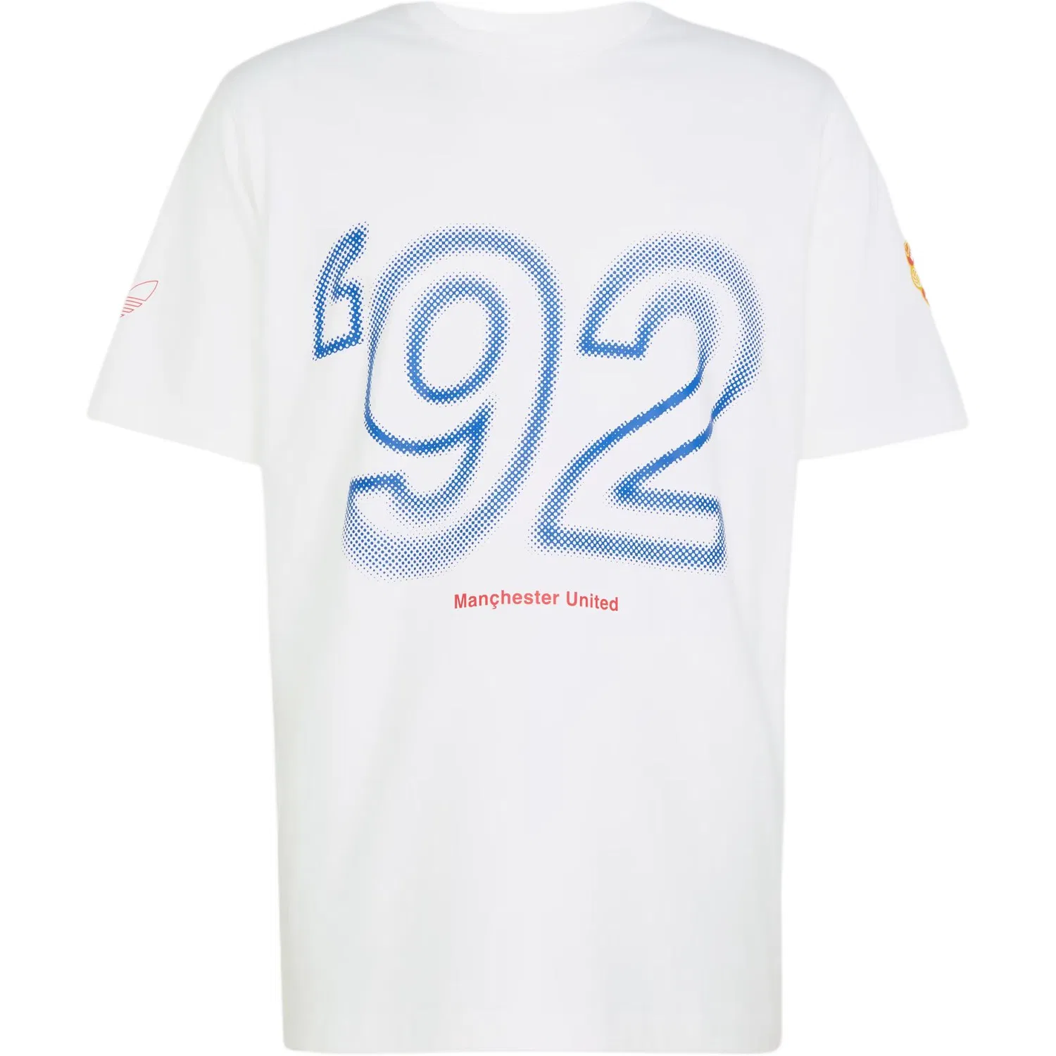 Мужская футболка с коротким рукавом Manchester United Adidas Originals, White