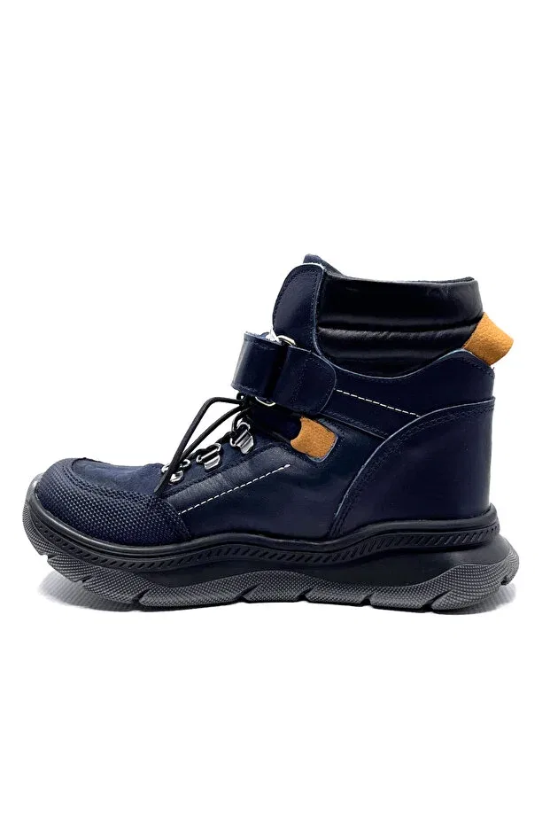 Детские ботинки для мальчиков ортопедические Perlina, Navy Blue — фото 3