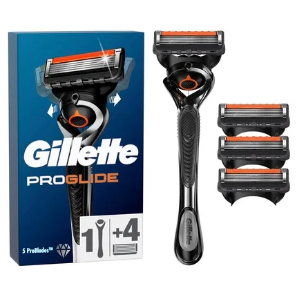 Бритвенный станок с 5 лезвиями Gillette Proglide, Blueblack