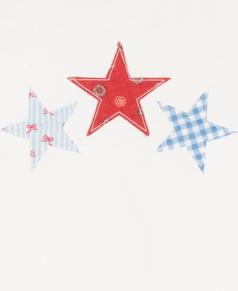 Детский комплект для девочек с принтом звезд Top, Skirt and Necklace Tween Diva, Red — фото 3