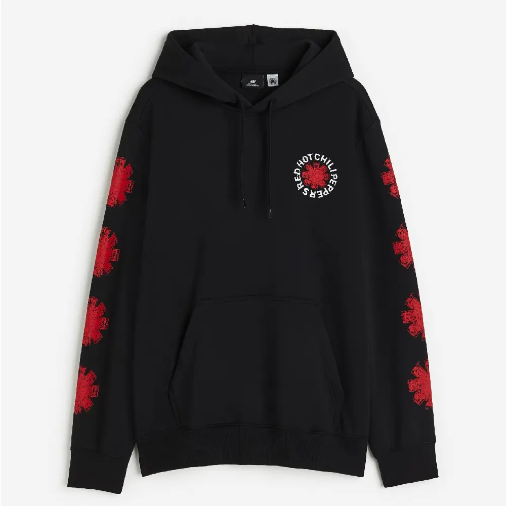 

Толстовка H&M Regular Fit Red Hot Chili Peppers, черный