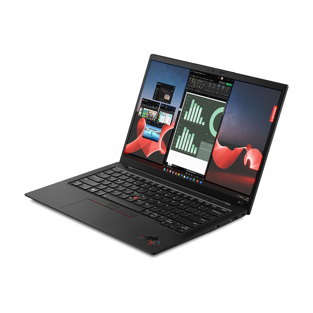 Ноутбук Lenovo ThinkPad X1 Carbon Gen 11, 14", 32 ГБ/512 ГБ, i7-1365U, Intel Iris Xe, черный, английская клавиатура — фото 4