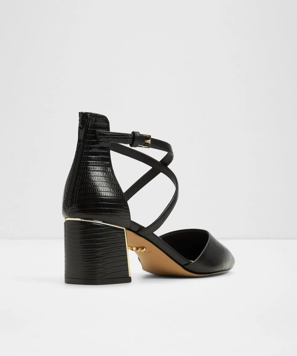 Женские туфли-лодочки с острым носком Aldo, черный — фото 3