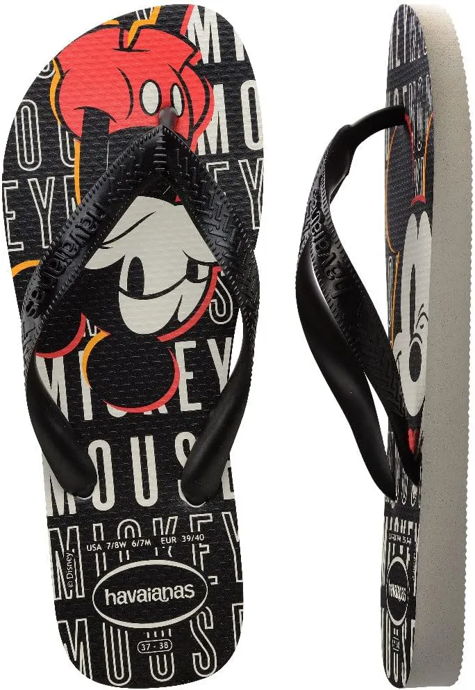 Вьетнамки Havaianas Top Disney, унисекс для взрослых, белый — фото 3
