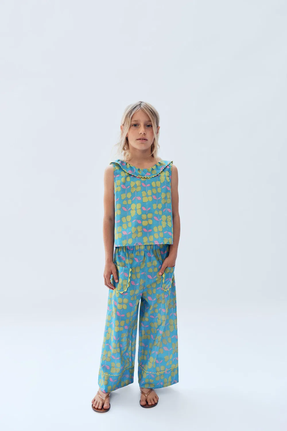 2-14 лет / Футболка с цветочным принтом, ограниченная серия ZARA, Printed — фото 4