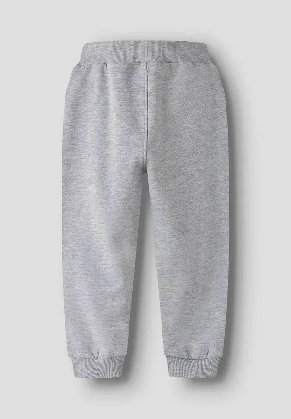 Брюки хлопковые Spiderman-tracksuit bottoms Name It, grey melange, серый — фото 2