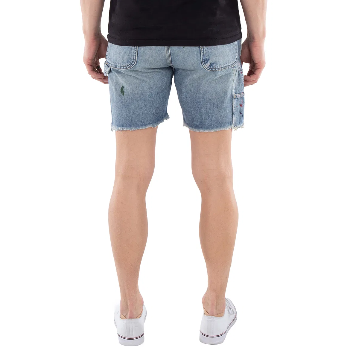 Шорты джинсовые свободного кроя Dungaree-Fit Denim Shorts Polo Ralph Lauren, Blue — фото 3